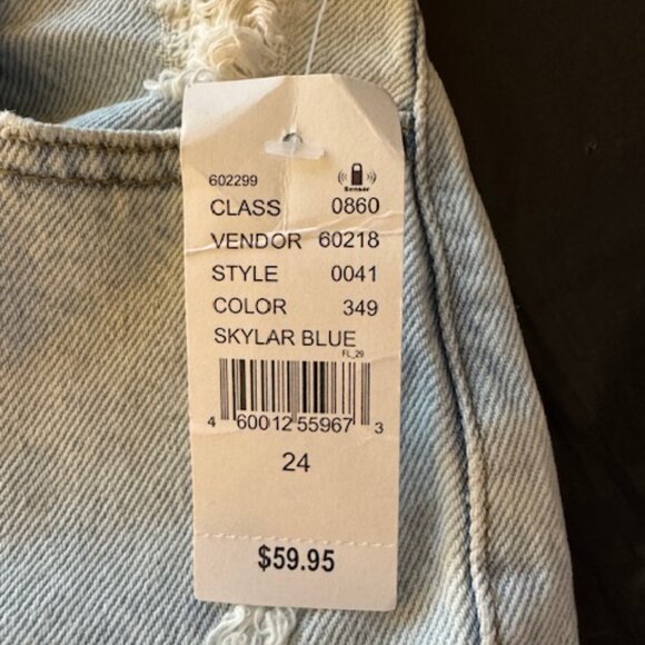 NWT PacSun High Rise Straight 90s Jeans, Size 24 - Picture 3 of 6